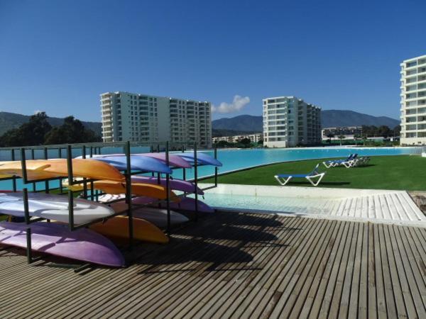 Resort Papudo Laguna, vista Laguna y Mar WIFI Exterior foto